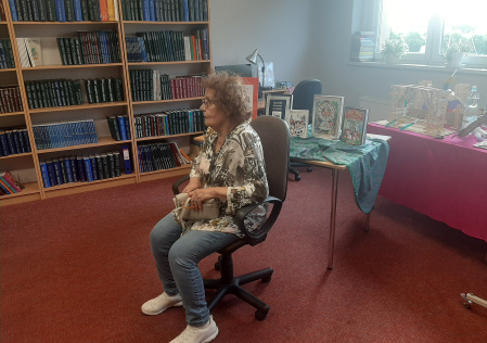 Spotkanie autorskie z panią Kazimierą Drewniok