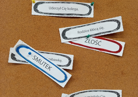 Projekt edukacyjny "Na ratunek emocjom"